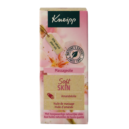 Kneipp Massageolie amandel mini 20 Milliliter