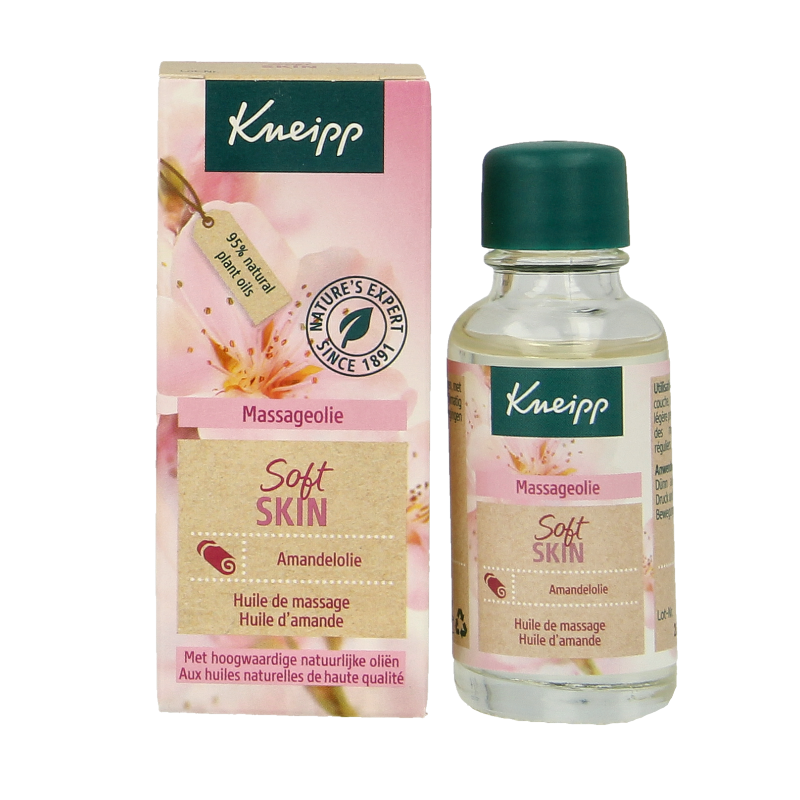 Kneipp Massageolie amandel mini 20 Milliliter