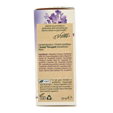 Kneipp Relaxing massageolie lavendel mini 20 Milliliter