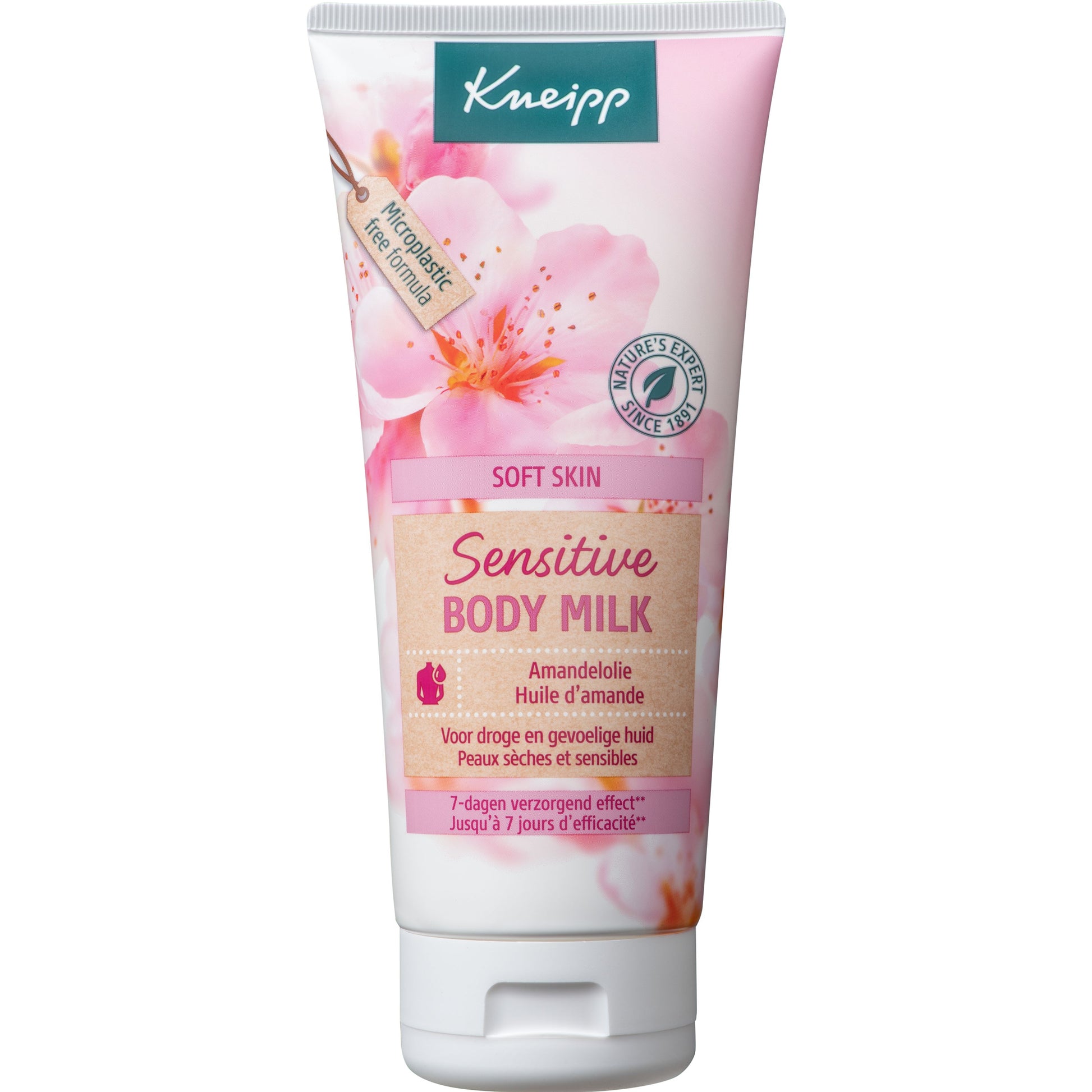 Kneipp Soft skin sensitive body milk amandelolie 200 Milliliter