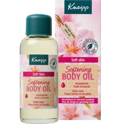 Kneipp Soft skin softening body oil amandelolie 100 Milliliter
