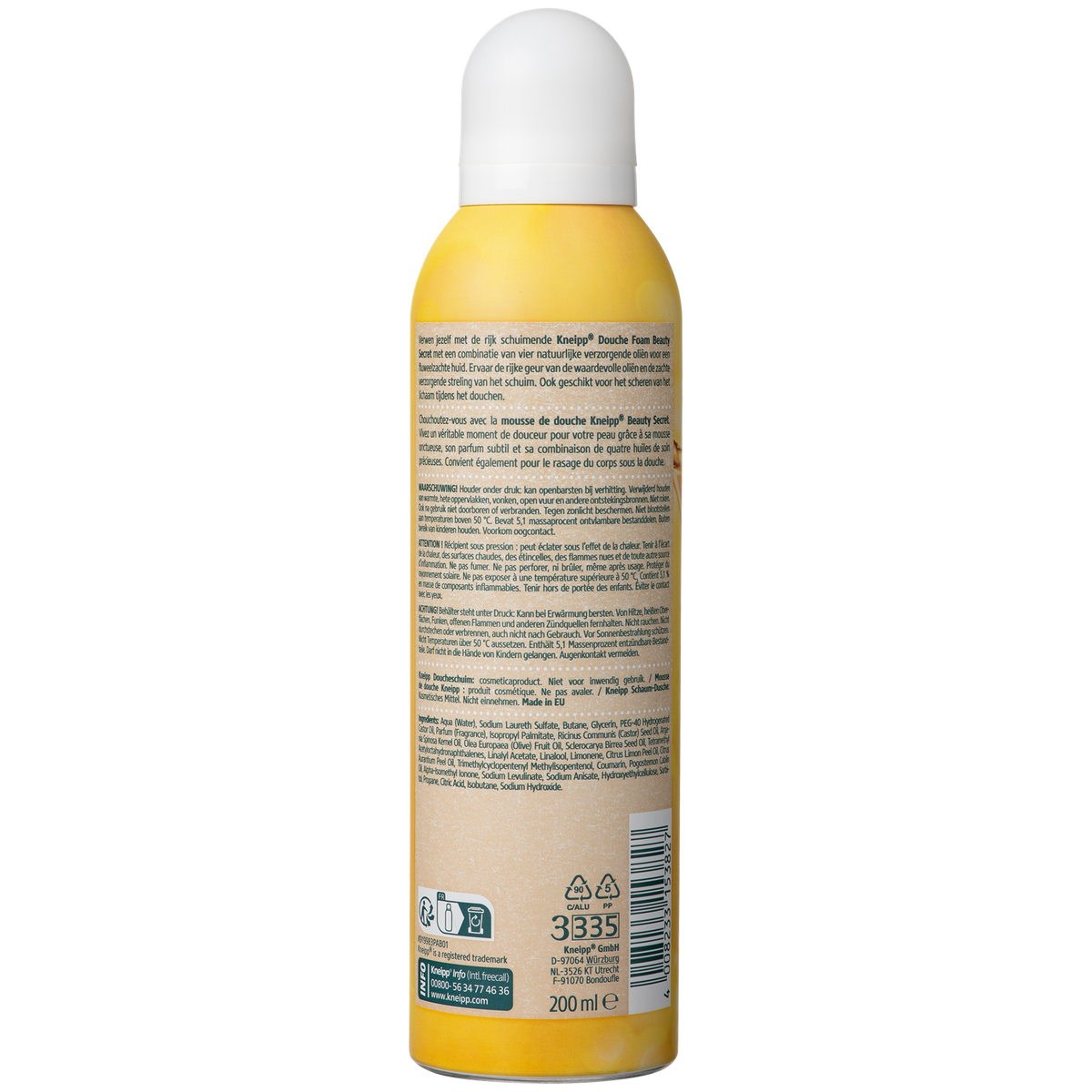 Kneipp Douche foam Beauty Secret 200.00 Milliliter