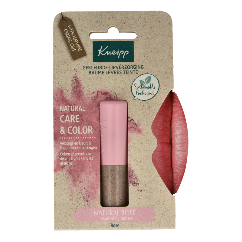 Kneipp Lipcare natural rose 3.5 Gram