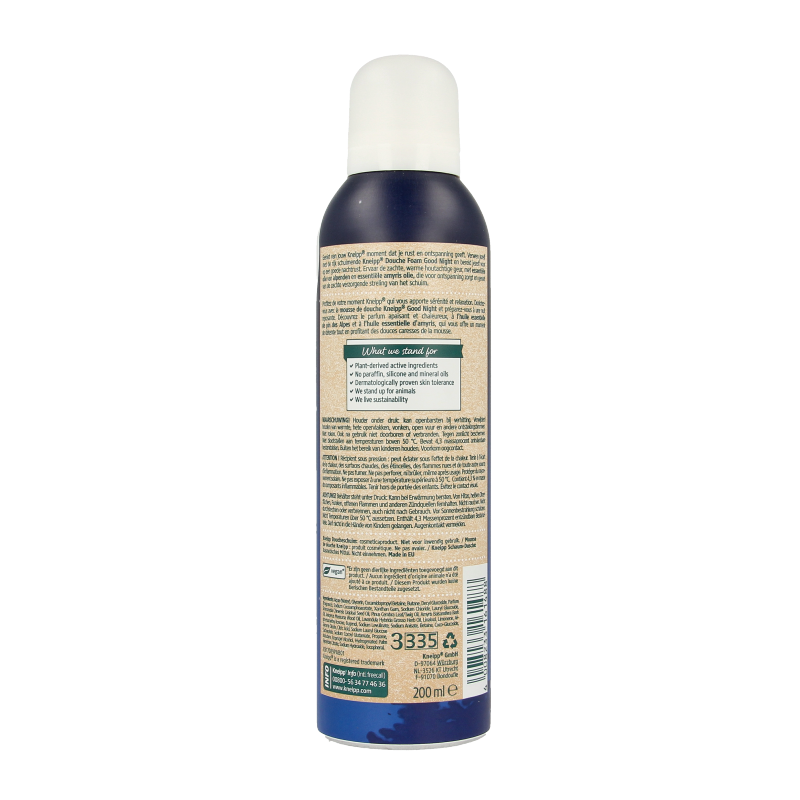 Kneipp Good night douchefoam  200 Milliliter