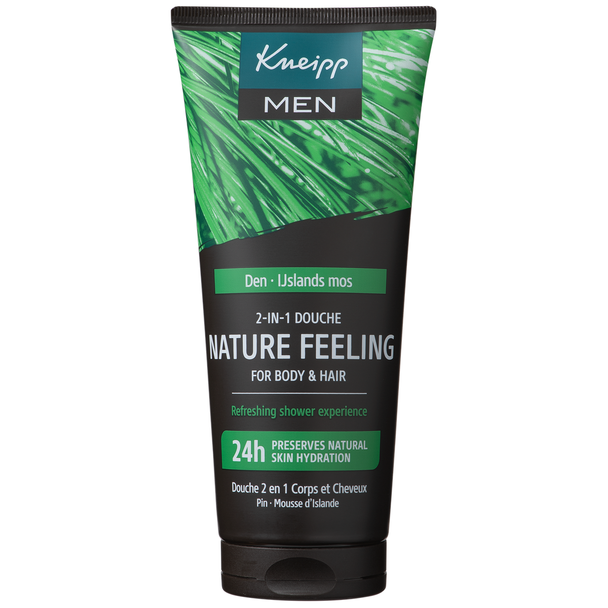Man Pinous Kneipp 2-in-1 Men Douchegel & Shampoo Nature Feeling 200.00 Milliliter ...