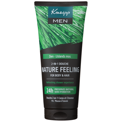 Kneipp 2-in-1 Men Douchegel & Shampoo Nature Feeling 200.00 Milliliter