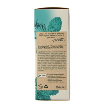 Kneipp Goodbye stress massageolie 100.00 Milliliter