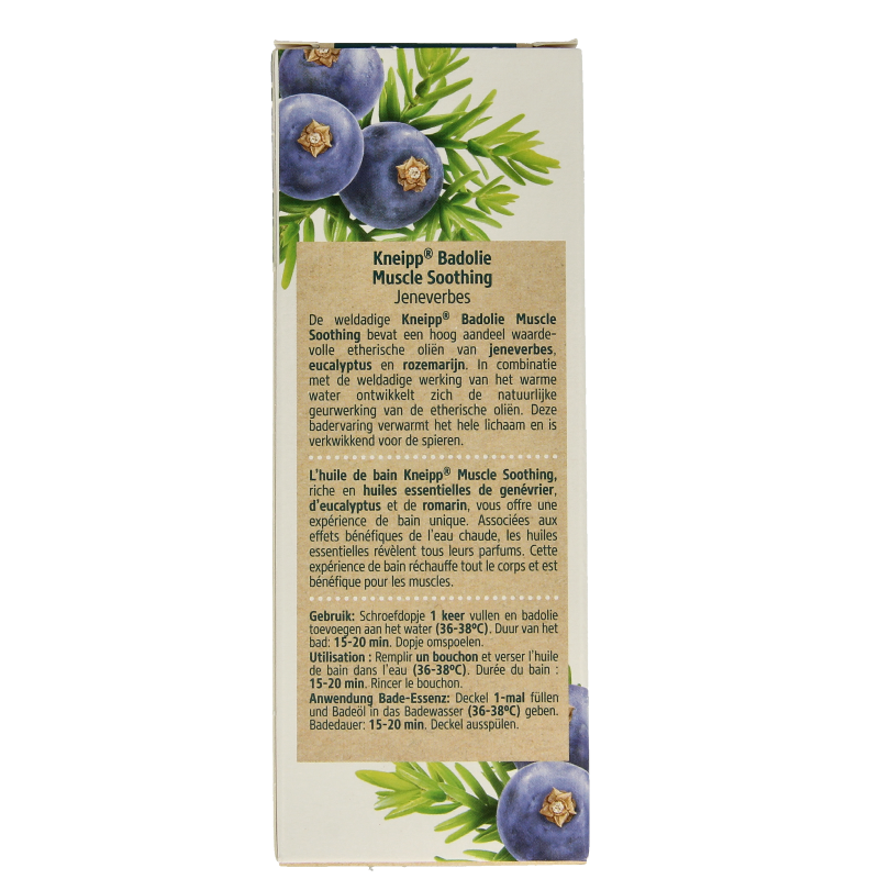 Kneipp Muscle soothing badolie jeneverbes 100 Milliliter