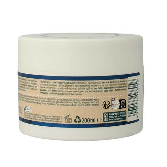 Kneipp Good night body cream 200 Milliliter