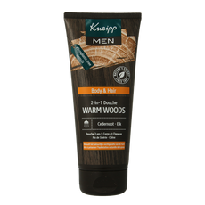 Kneipp Men body & hair 2-in-1 douche warm woods 200.00 Milliliter