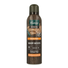Kneipp Men warm woods douche foam cedernoot 200.00 Milliliter