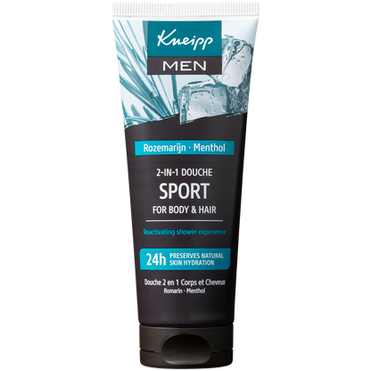 Kneipp Mini 2-in-1 Men Douchegel & Shampoo Sport 75.00 Milliliter