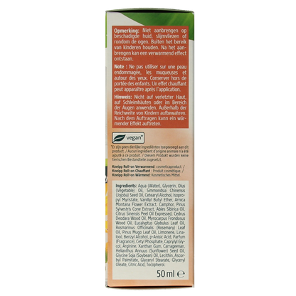 Kneipp Arnica warming roll on 50.00 Milliliter
