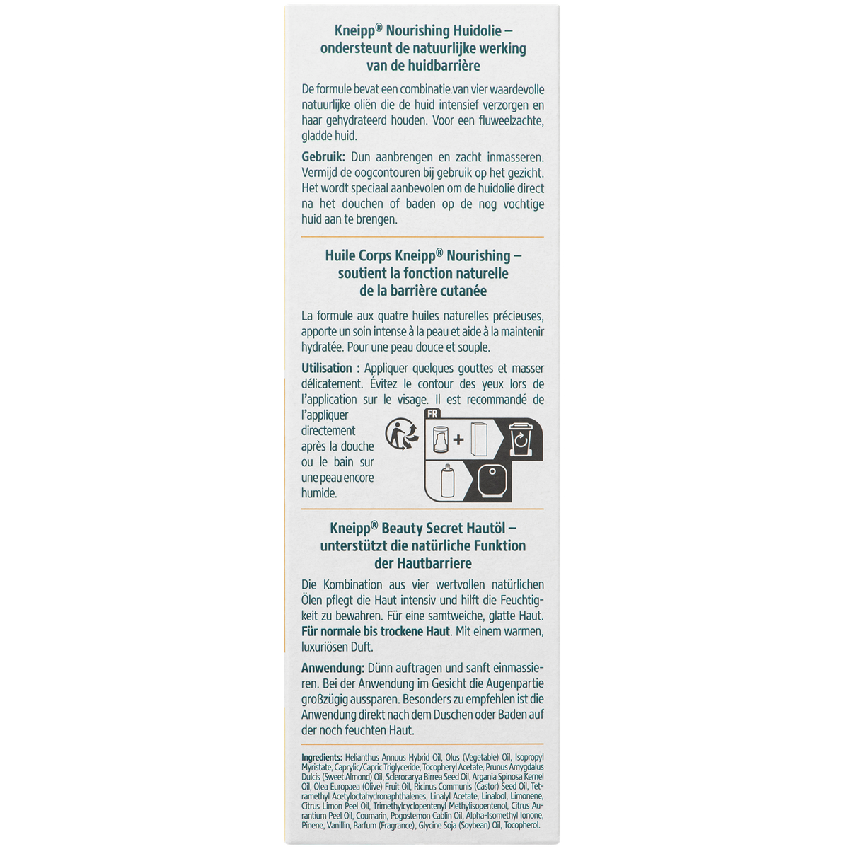 Kneipp Huidolie Beauty Secret 100.00 Milliliter