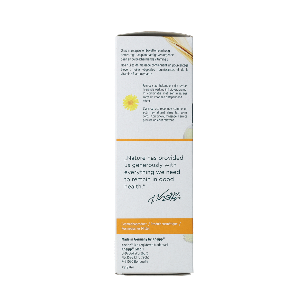 Kneipp Massageolie Sport Active 100.00 Milliliter