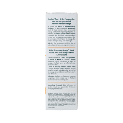 Kneipp Massageolie Sport Active 100.00 Milliliter
