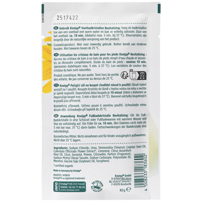 Kneipp Voetbadkristallen Revitalizing 40.00 Gram