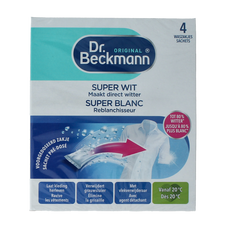 Dr.Beckmann Super wit 40 gram 4 Stuks