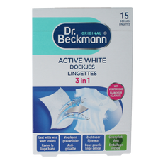 Dr.Beckmann Doekjes active white 15.00 Stuks