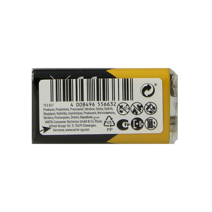 Varta Batterij superlife 9 volt 1 Stuks