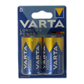 Varta Batterij mono d 2 Stuks