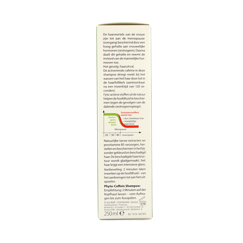 Plantur39 Caffeine shampoo gekleurd haar 250 Milliliter