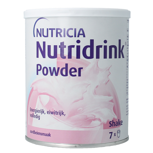 Nutridrink Aarbei poeder 335.00 Gram