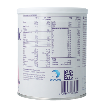 Nutridrink Aardbei poeder 335.00 Gram