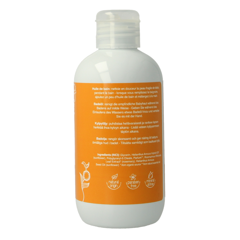 Petit & Jolie Baby bath oil 200 Milliliter