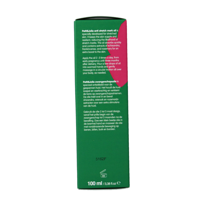 Petit & Jolie Anti striae mark oil 100 Milliliter