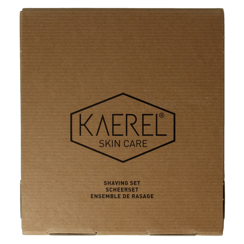 Kaerel Skin care shavingset scheercreme & aftershave 1 Set