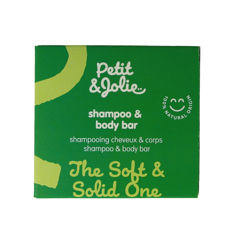 Petit & Jolie Shampoo & body bar voor baby's en kinderen 65 Gram