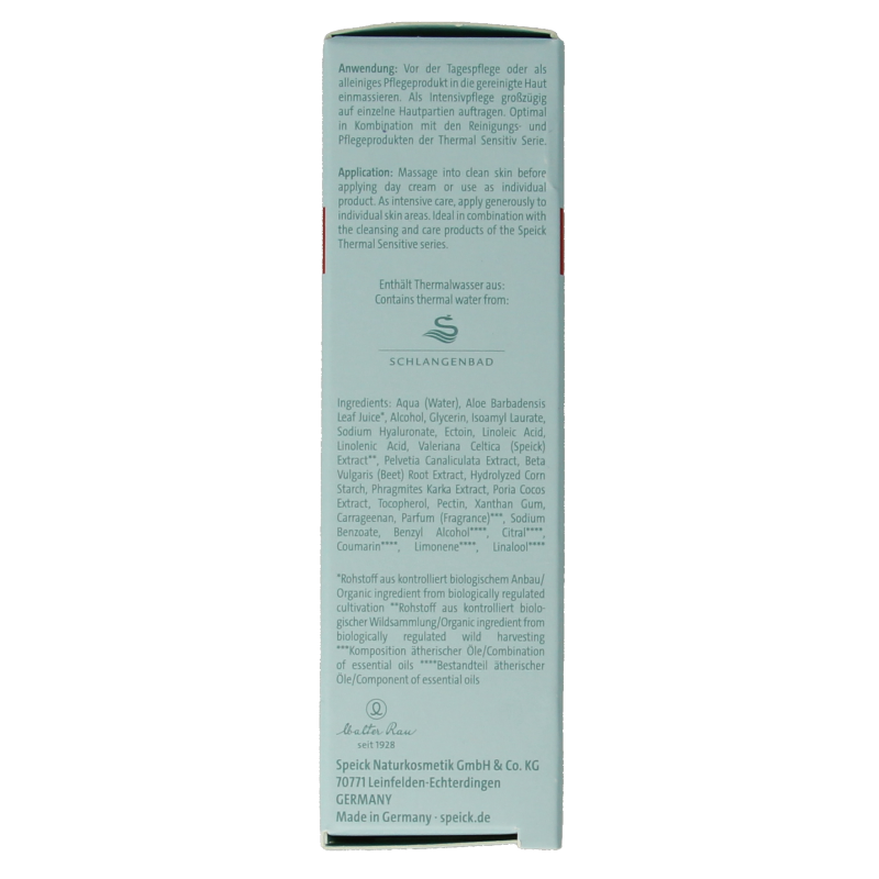 Speick Thermal sensitive hyaluron serum 15 Milliliter