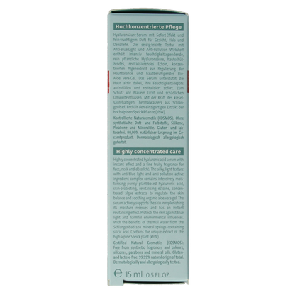 Speick Thermal sensitive hyaluron serum 15.00 Milliliter