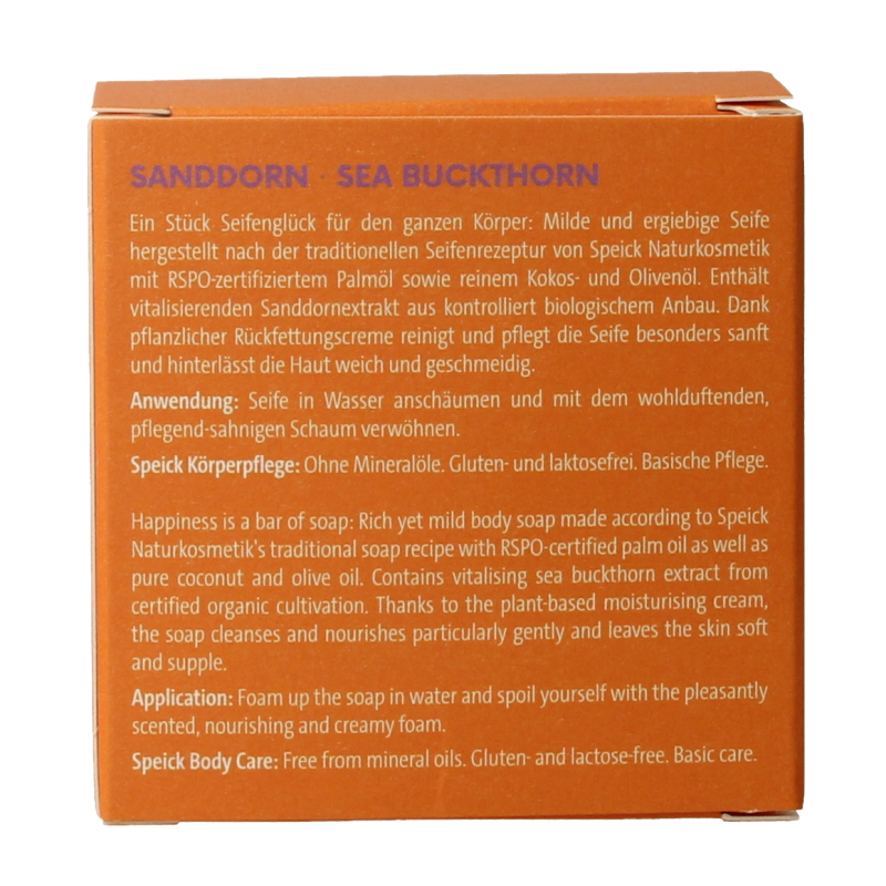 Speick Duindoorn zeep in doosje 100 Gram