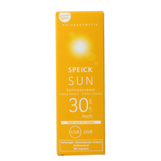 Speick Zonnecreme factor 30 bio 60.00 Milliliter