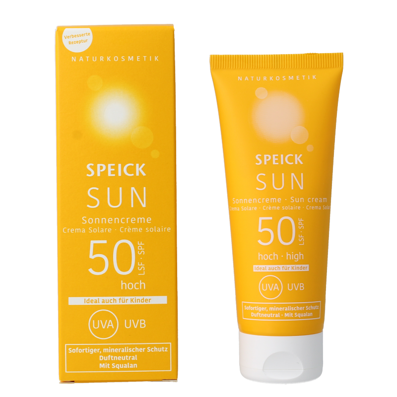Speick Sun zonnecreme factor 50 bio 60 Milliliter