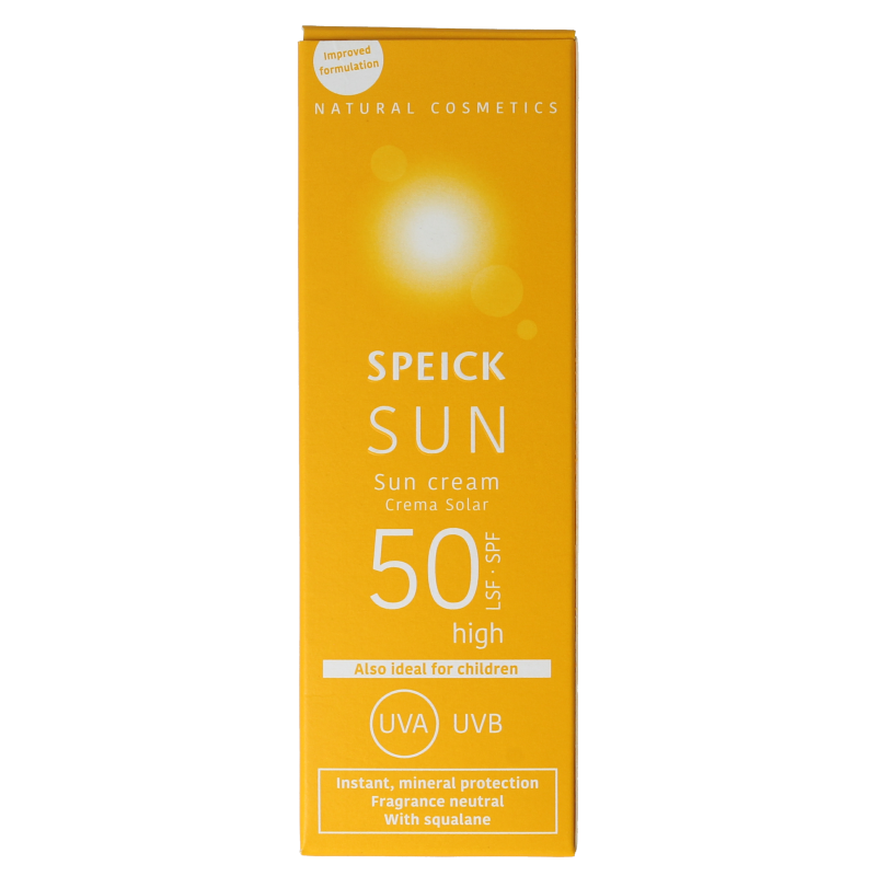 Speick Sun zonnecreme factor 50 bio 60 Milliliter