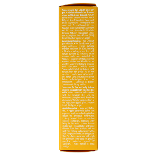 Speick Sun zonnecreme factor 50 bio 60.00 Milliliter