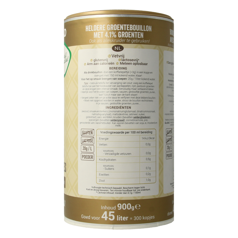 Sublimix Tellofix gold glutenvrij 900 Gram