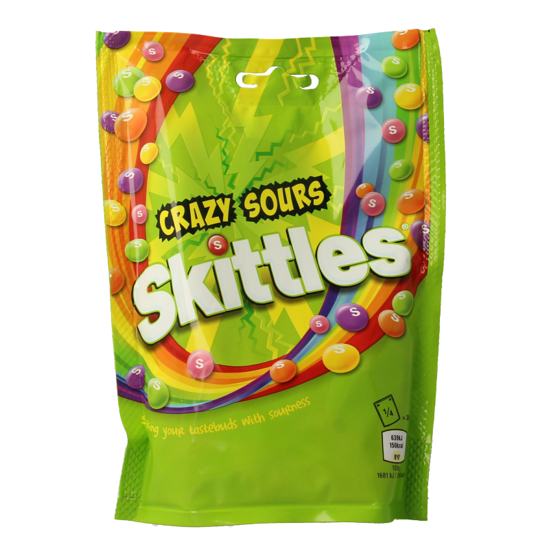 Skittles Crazy sours 152 Gram