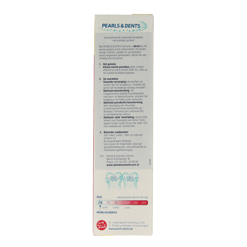 DCC Pearls en dents medicinale tandpasta 100 Milliliter