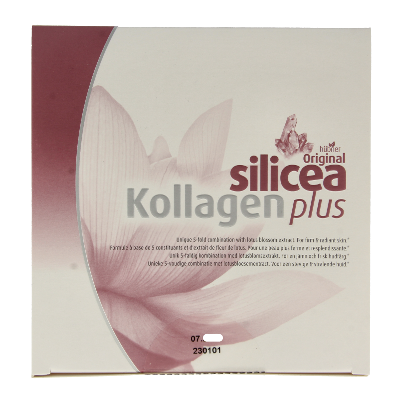 Hubner Original silicea kollagen plus collageen 60 Sachets