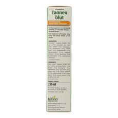 Hubner Tannenblut kruidensiroop bio 250.00 Milliliter