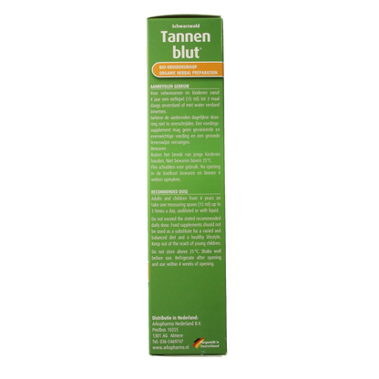 Hubner Tannenblut kruidensiroop bio 250.00 Milliliter