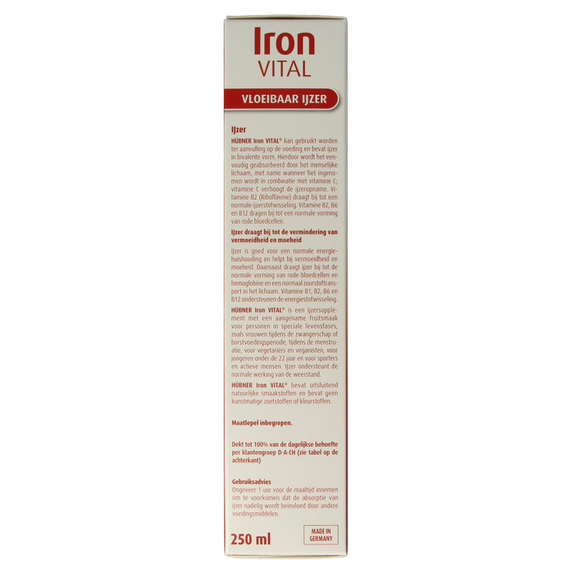 Hubner Iron vital 250 Milliliter