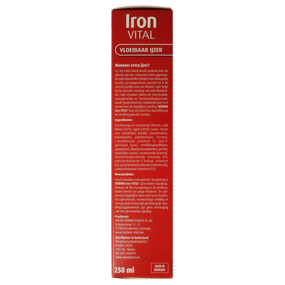 Hubner Iron vital 250.00 Milliliter