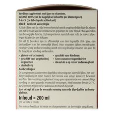 Hubner Iron vital vloeibaar ijzer 20x10ml 20.00 Stuks