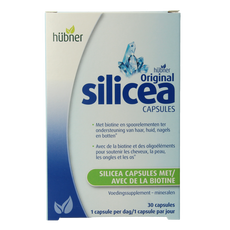 Hubner Original silicea capsules met biotine 30 Capsules