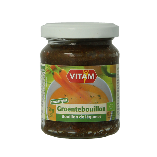Vitam Groentebouillon zonder gist bio 150 Gram